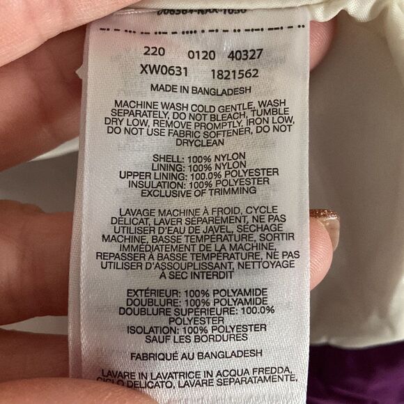 Columbia Wind jacket with lined with inner Sherpa Sz 1X purple Tags on - Picture 8 of 12